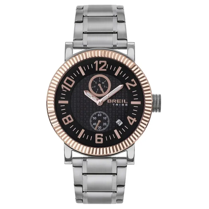 Horloge Heren Breil EW0590 Zwart Zilverkleurig (Ø 43 mm)