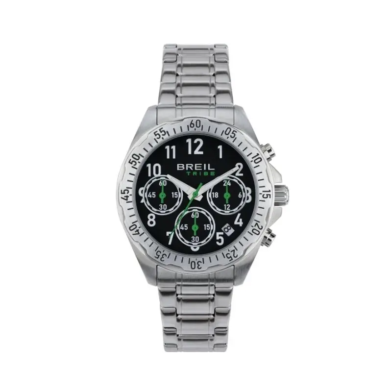 Horloge Heren Breil EW0712 Zwart Zilverkleurig (Ø 37 mm)