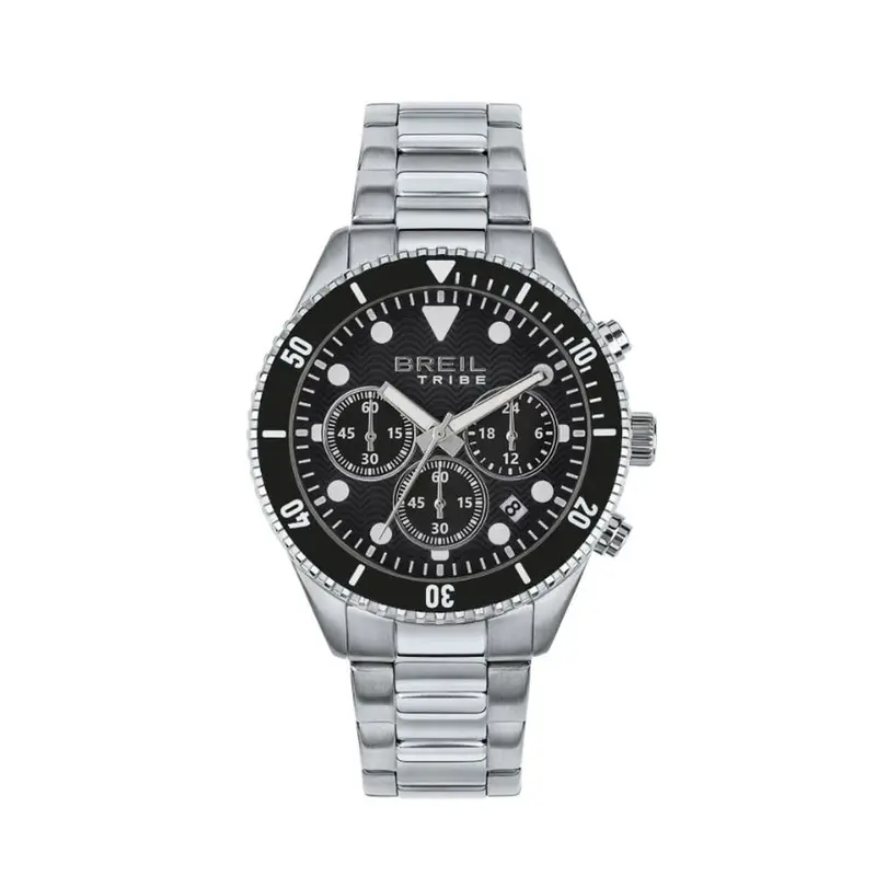 Horloge Heren Breil EW0713 Zwart Zilverkleurig (Ø 41 mm)