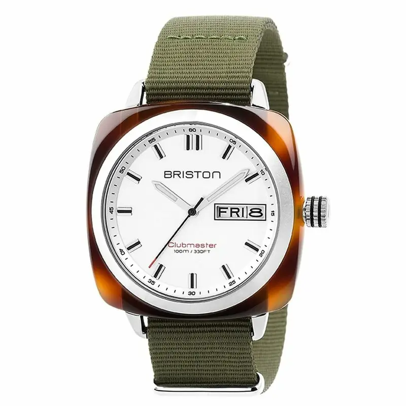 Horloge Heren Briston 17342.SA.TS.2.NGA Wit