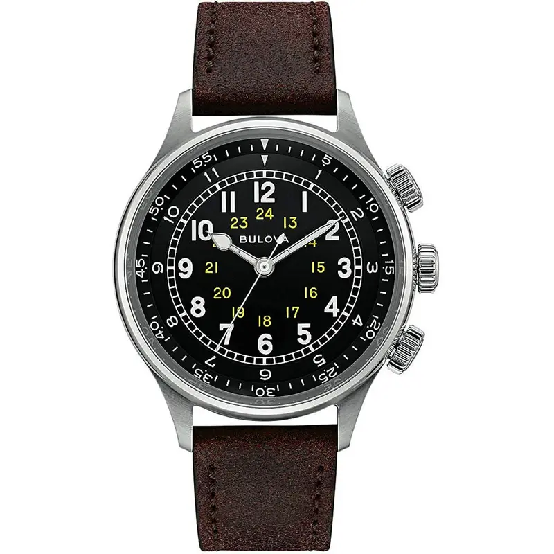 Horloge Heren Bulova 96A245 Zwart