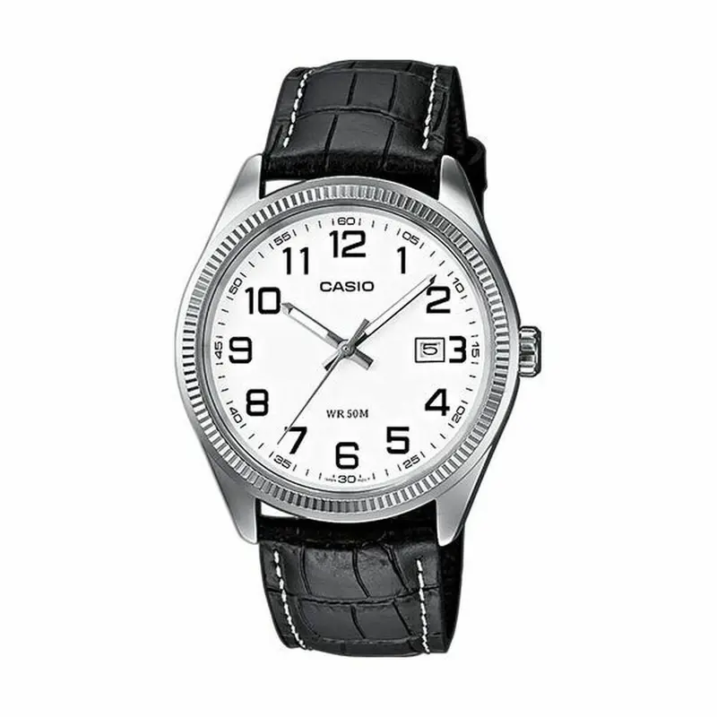 Horloge Heren Casio DATE Zwart (Ø 40 mm) (Ø 39 mm)