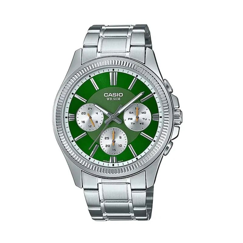 Horloge Heren Casio DAY DATE MULTIFUNCTION - GREEN (Ø 43,5 mm)