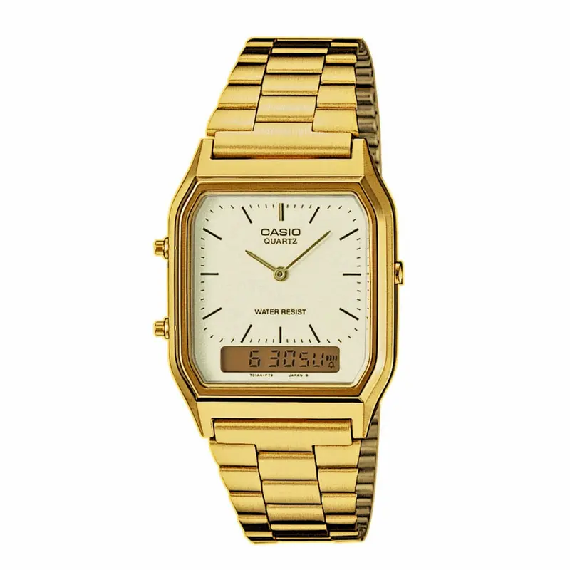 Horloge Heren Casio EDGY COLLECTION - GOLD Goud Gouden