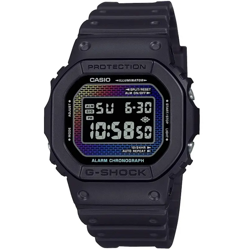 Horloge Heren Casio G-Shock THE ORIGIN - RAINBOW BRICK WALL SERIE Zwart