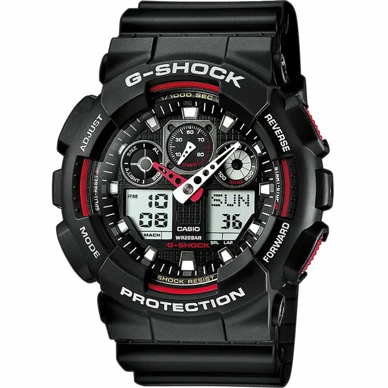Horloge Heren Casio GA-100-1A4ER Zwart Ø51mm