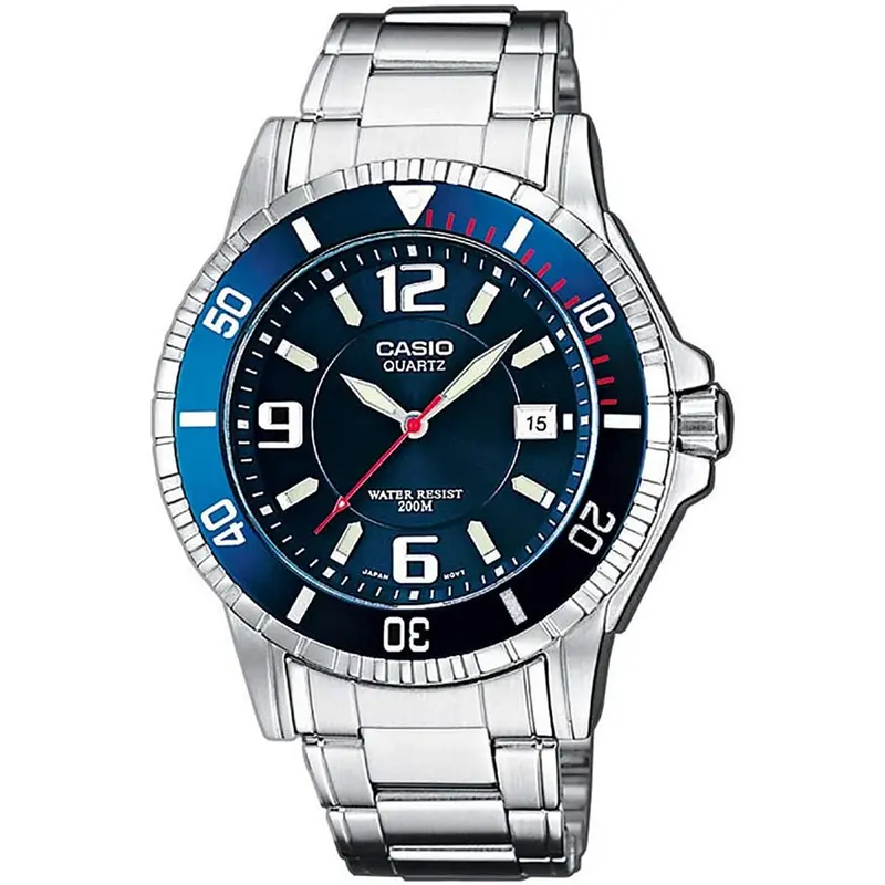 Horloge Heren Casio LTP-1280SG-9AEF Goud Zilverkleurig