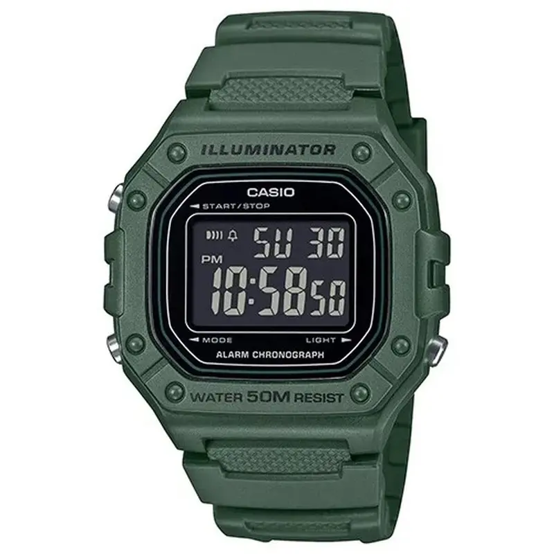 Horloge Heren Casio W-218H-3BVEF