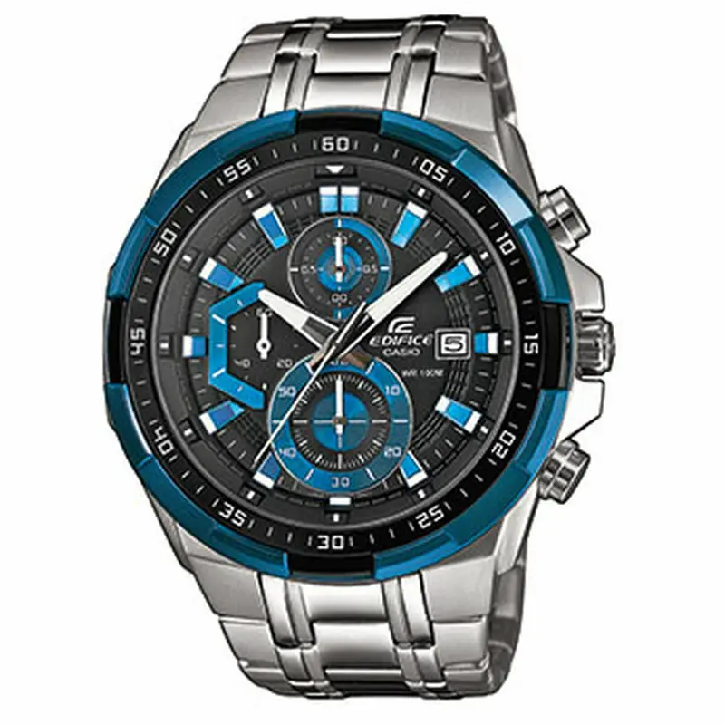 Horloge Heren Casio Zwart Zilverkleurig
