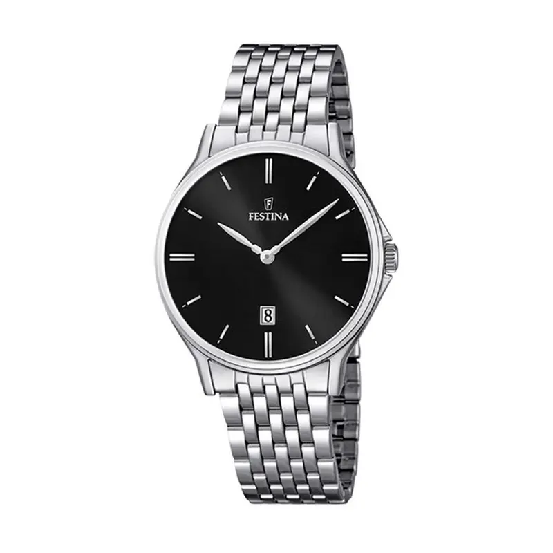 Horloge Heren Festina F16744/4 Zwart Zilverkleurig