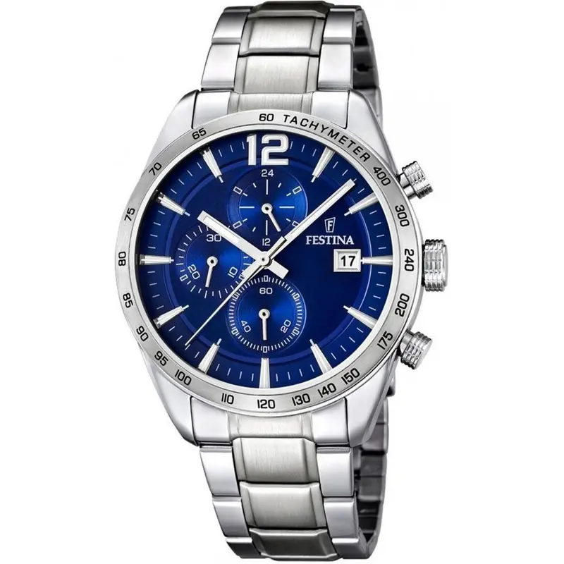 Horloge Heren Festina F16759/3 Zilverkleurig
