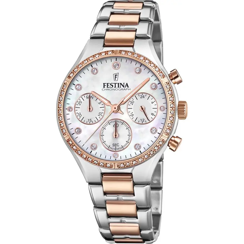 Horloge Heren Festina F20403/1 Zilverkleurig