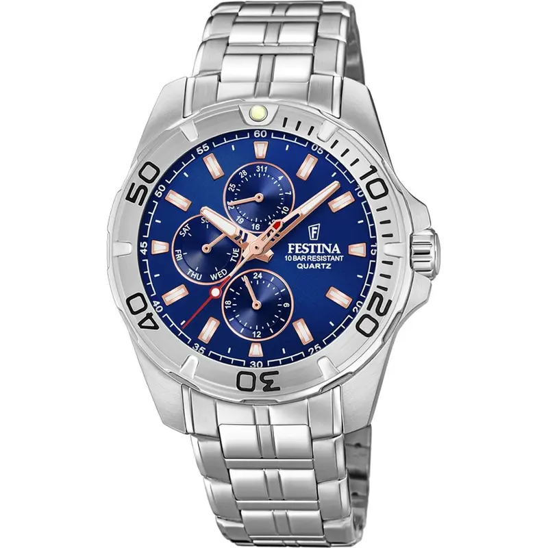 Horloge Heren Festina F20445/5 Zilverkleurig