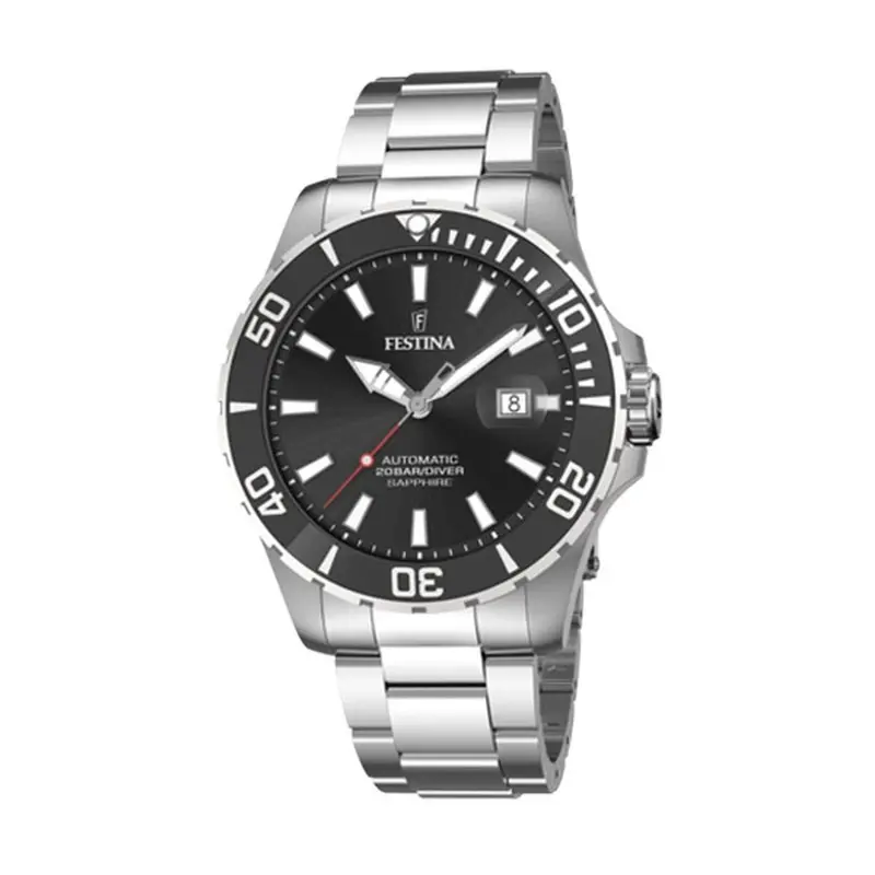 Horloge Heren Festina F20531/4 Zwart Zilverkleurig