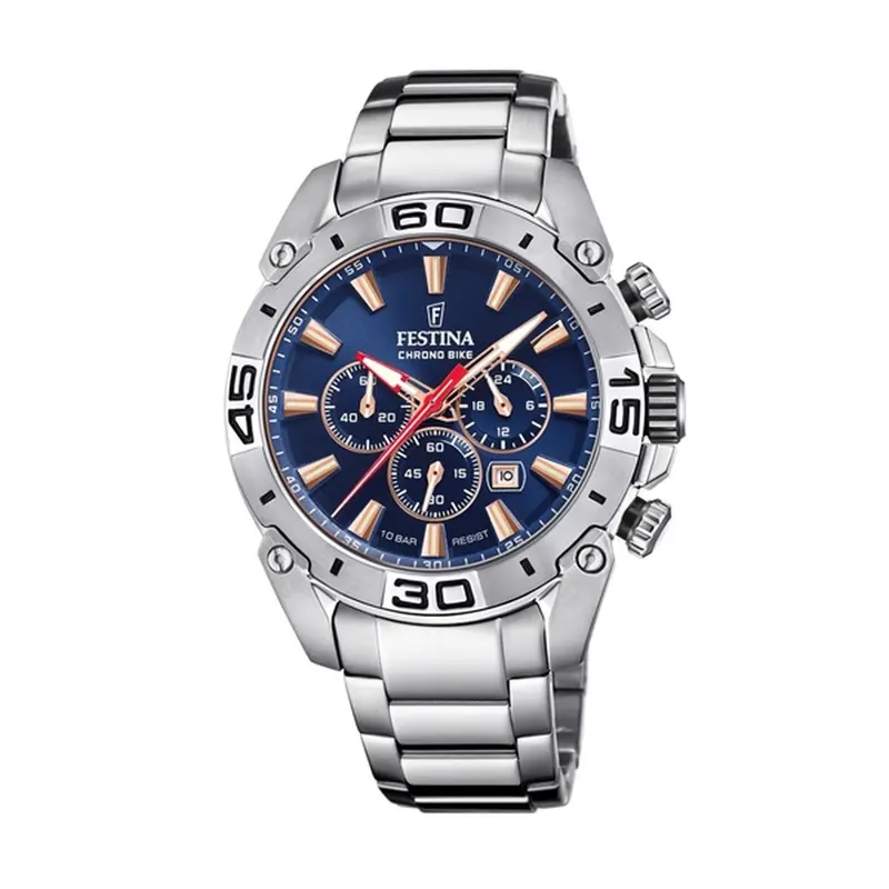 Horloge Heren Festina F20543/4 Grijs Zilverkleurig