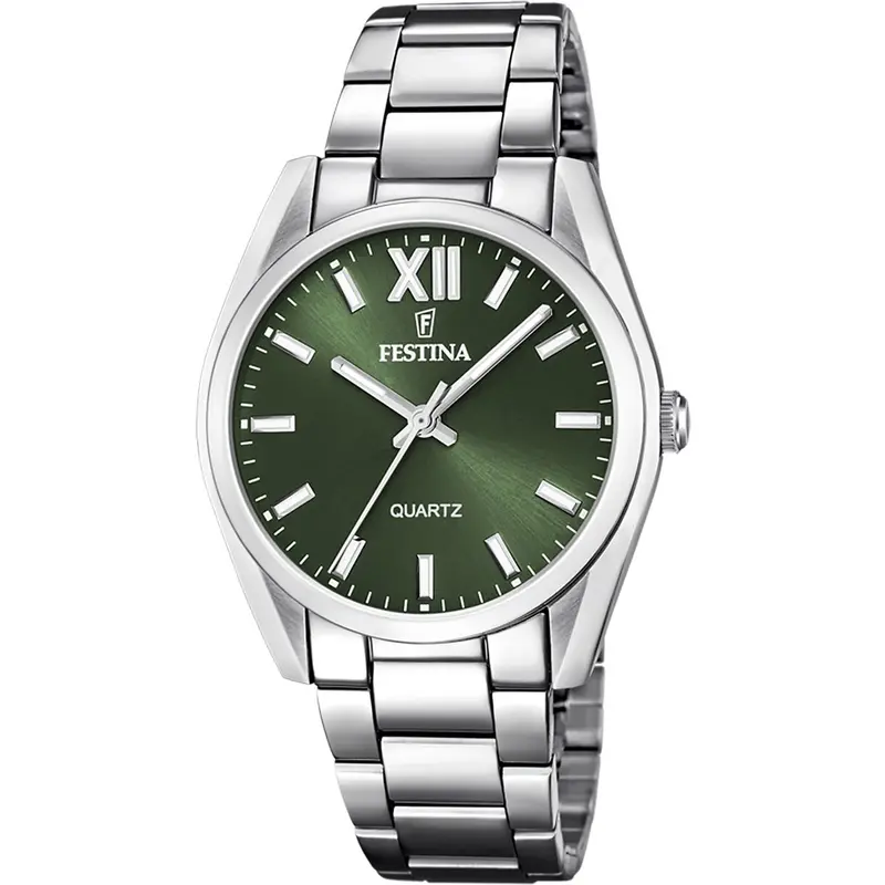 Horloge Heren Festina F20622/4 Groen Zilverkleurig