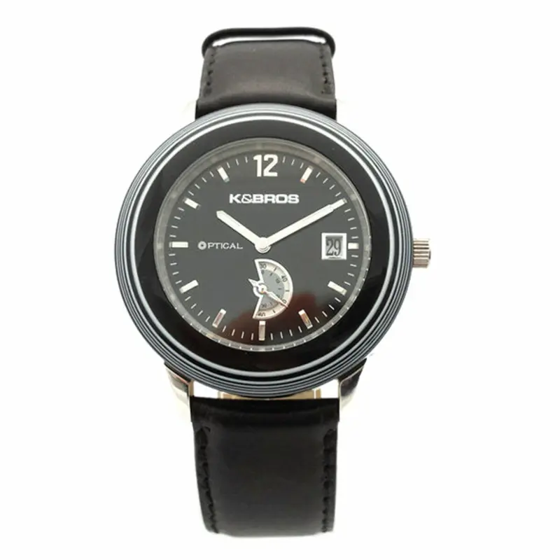 Horloge Heren K&Bros 9431-1-600 Zwart