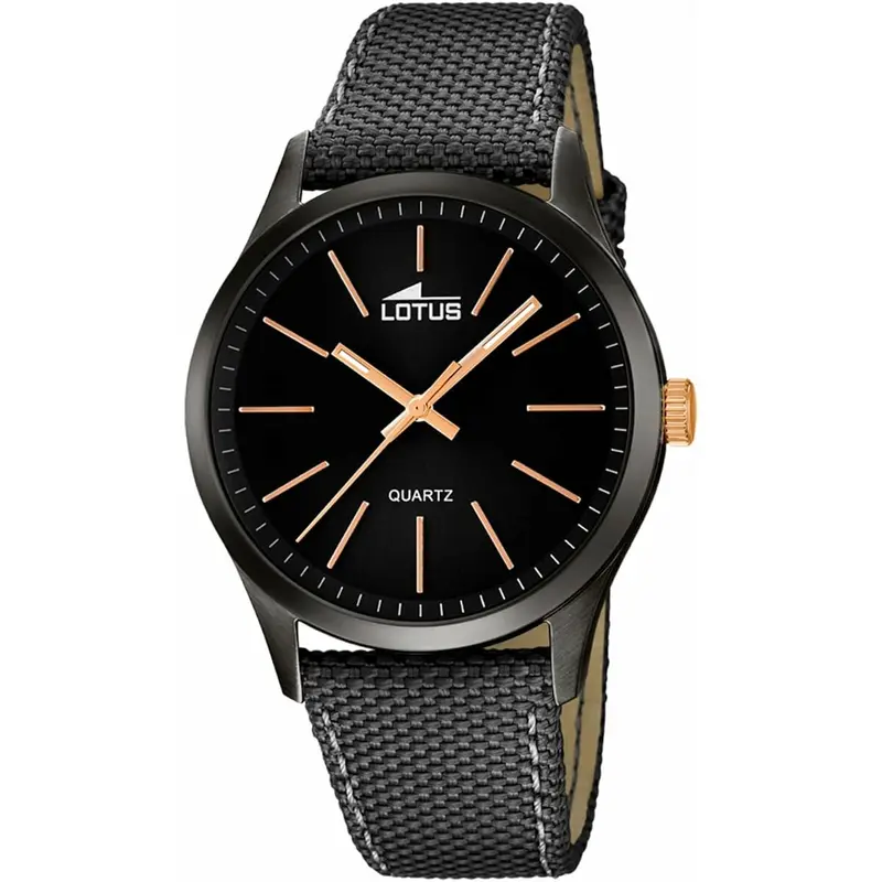 Horloge Heren Lotus 18165/2 Zwart