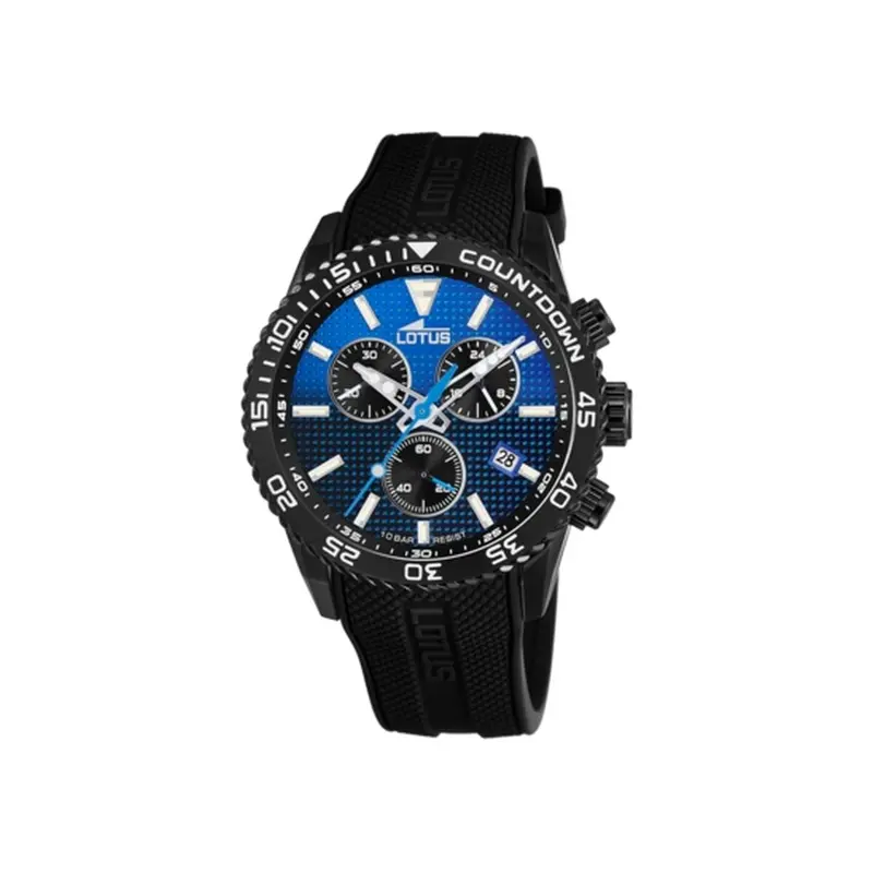 Horloge Heren Lotus 18672/A Zwart