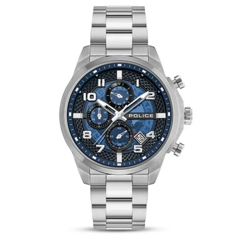 Horloge Heren Police PEWGK0053901 Zilverkleurig