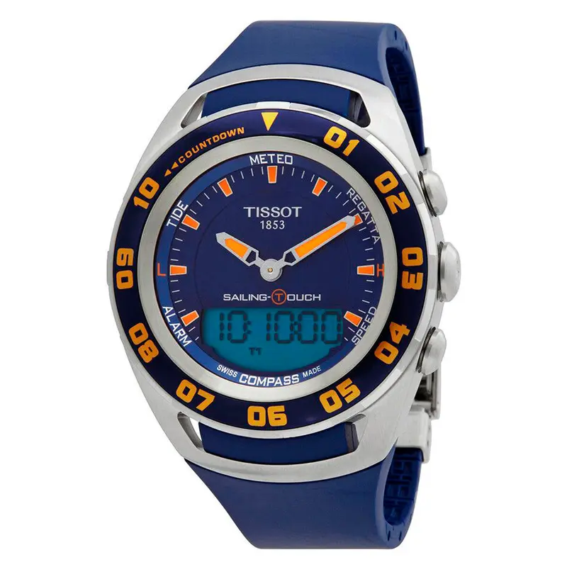 Horloge Heren Tissot T056.420.27.041.01 Zilverkleurig (Ø 45 mm)