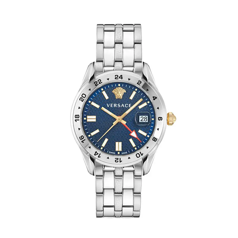 Horloge Heren Versace VE7C00523 Zilverkleurig (Ø 41 mm)