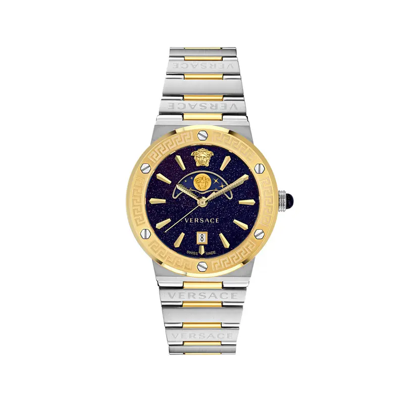 Horloge Heren Versace VE7G00223 Zilverkleurig (Ø 38 mm)