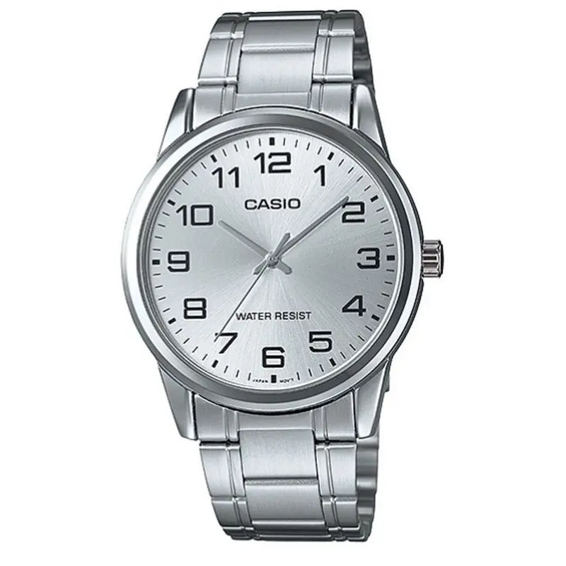 Horloge Uniseks Casio COLLECTION Wit Zilverkleurig (Ø 38 mm)