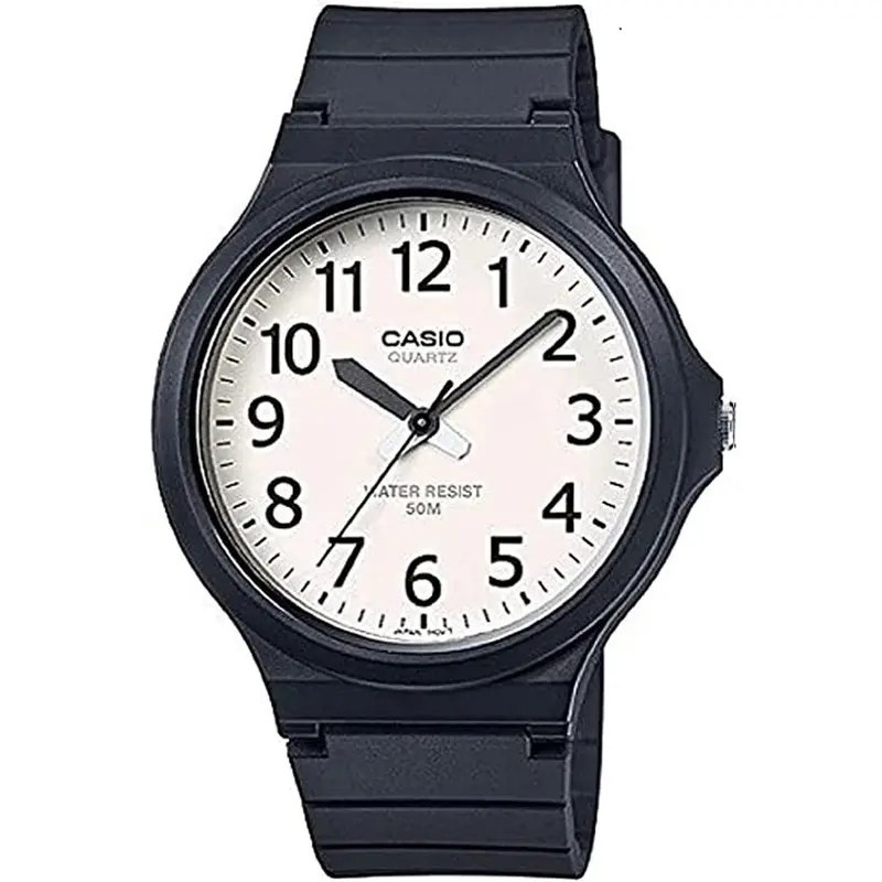 Horloge Uniseks Casio COLLECTION Wit Zwart (Ø 43,5 mm)