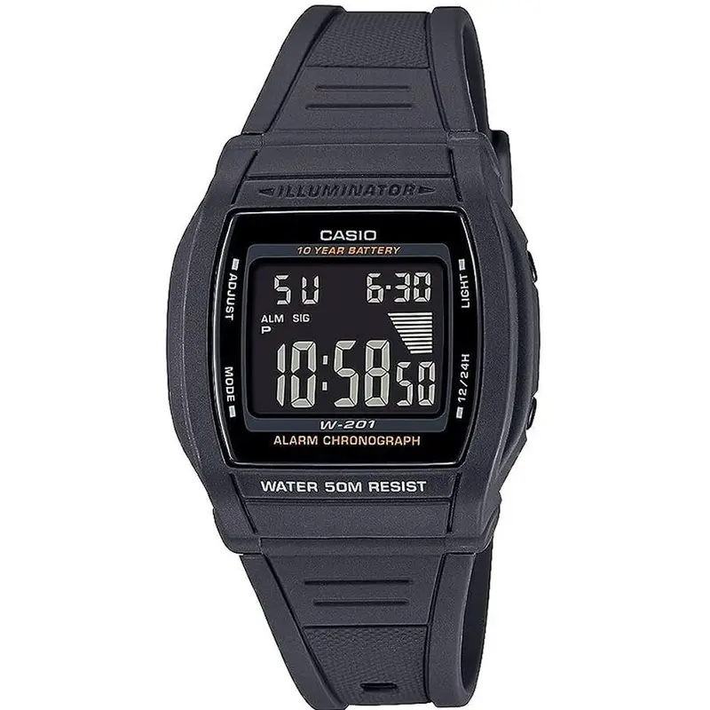 Horloge Uniseks Casio COLLECTION Zwart (Ø 36 mm)