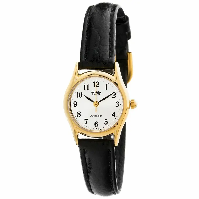 Horloge Uniseks Casio LTP-1154PQ-7BEG Wit Zwart (Ø 23 mm)