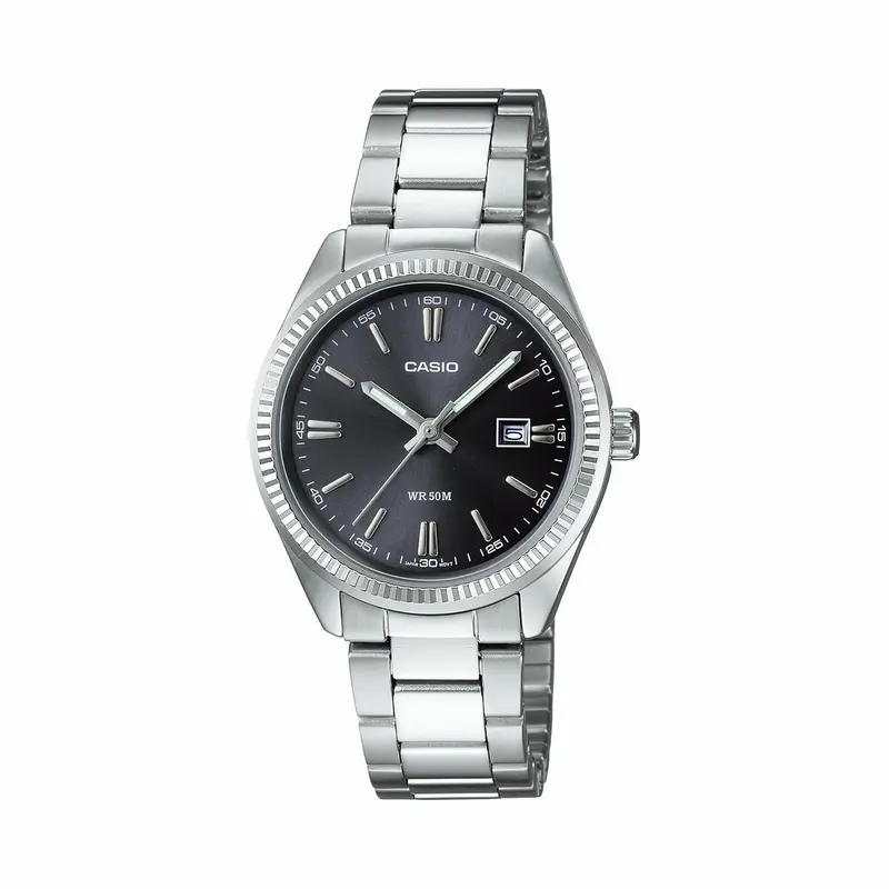 Horloge Uniseks Casio LTP-1302PD-1A1VEG Zilverkleurig (Ø 30 mm)
