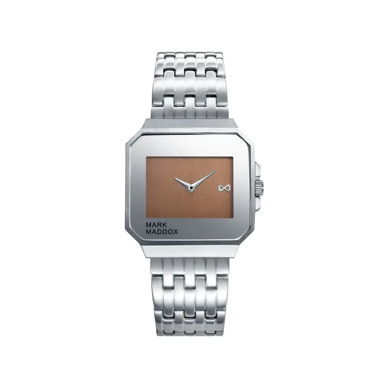 Horloge Uniseks Mark Maddox HM7113-40 Zilverkleurig (Ø 40 mm)