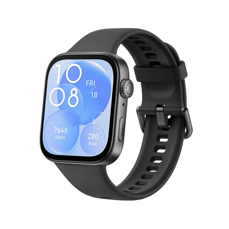Huawei Watch Fit 3 Smartwatch Zwart 1,82 Inch Fitness Tracking Gezondheidsmonitoring