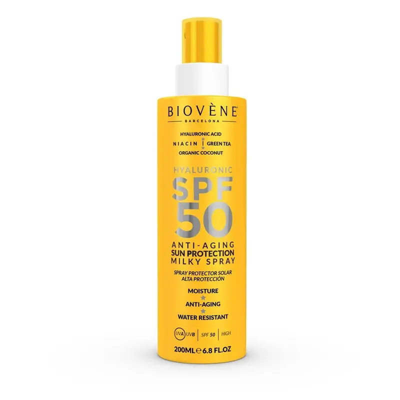 Hyaluronic Spf 50 Anti Aging Sun Protection Milky Spray