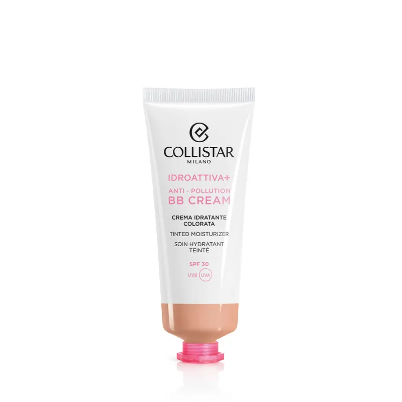 Hydraterende Crème met Kleur Collistar Iddroattiva+ Nº 2 Medium Spf 30 50 ml Anti-vervuiling