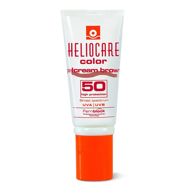 Hydraterende Crème met Kleur Color Gelcream Heliocare SPF50 Spf 50