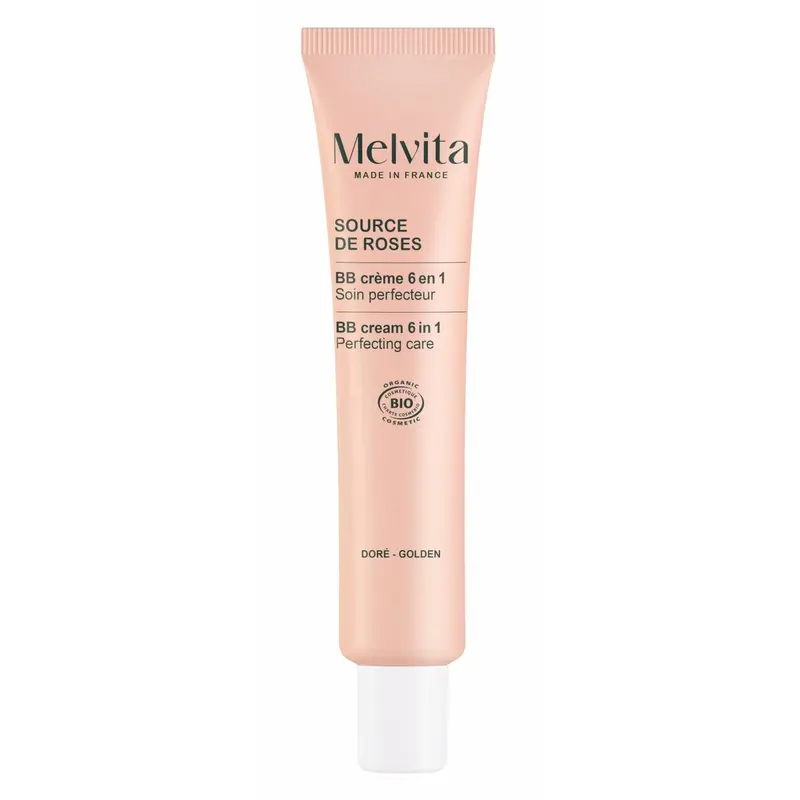 Hydraterende Crème met Kleur Melvita SOURCE DE ROSES Gouden 40 ml