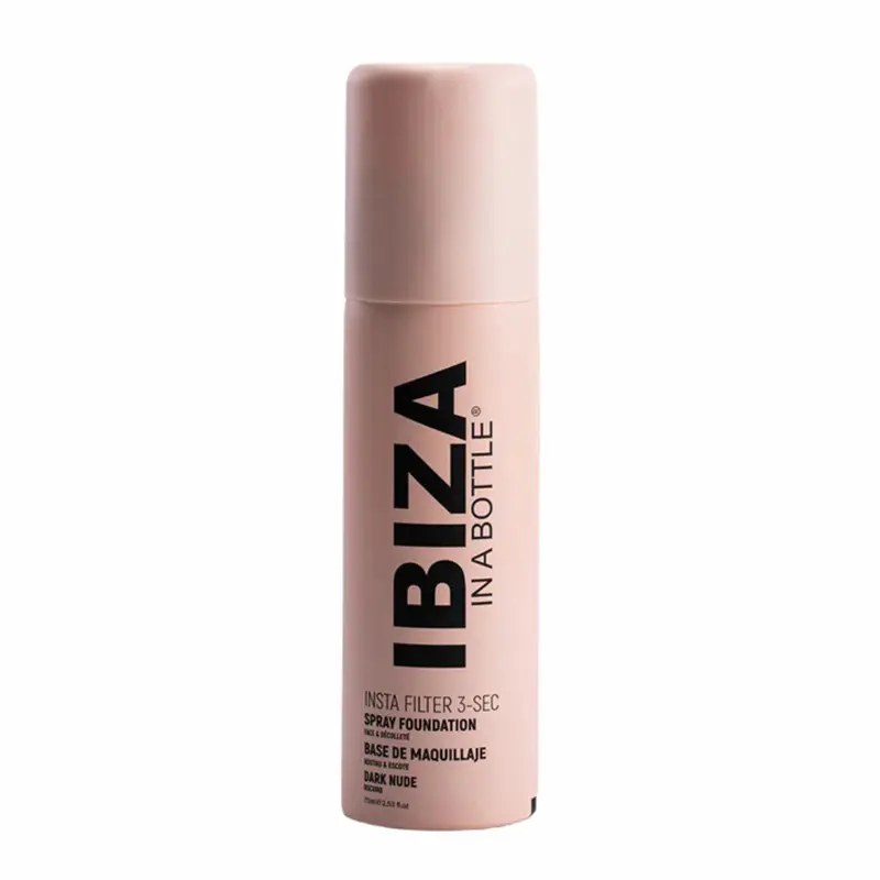 Ibiza 3 Sec Insta Filter Dark Nude Anti Aging Spray On Face Foundation Advanced Skincare
