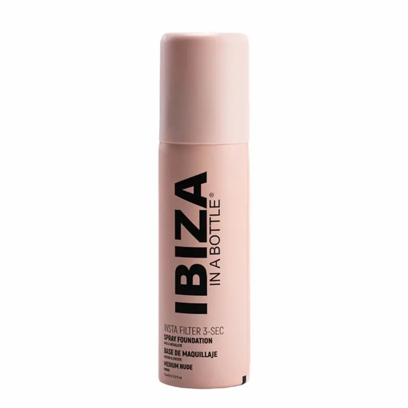 Ibiza 3 Sec Insta Filter Medium Nude Anti Aging Spray On Face Foundation Advanced Skincare