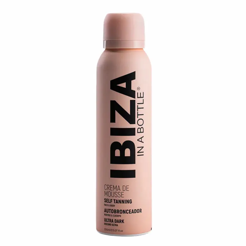 Ibiza Crema De Mousse Ultra Dark Self Tanning Professional Face & Body Mousse