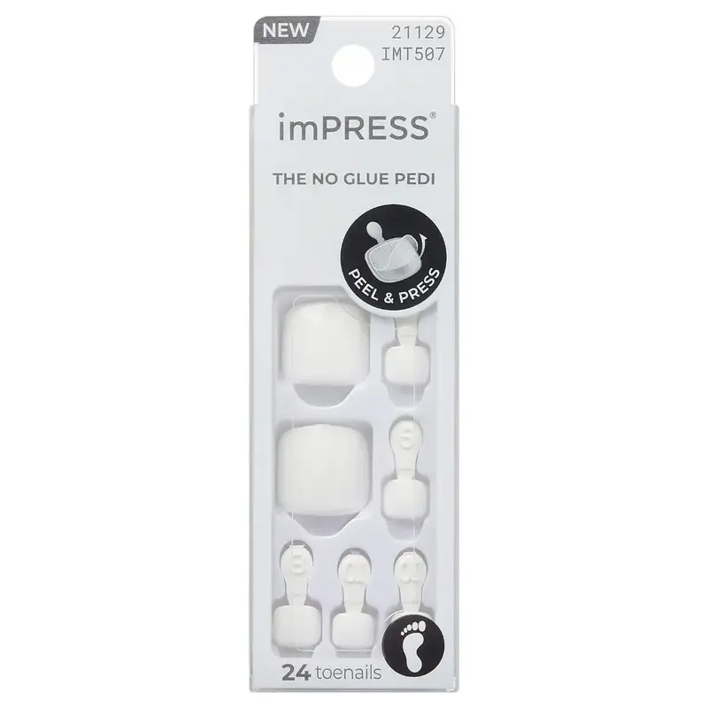 Impress Toenails Angel Vibes