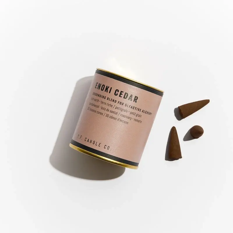 Incense Cones - Enoki Cedar