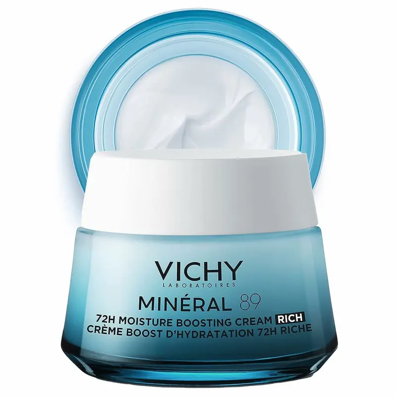 Intensief vochtinbrengende Crème Vichy Minéral 50 ml 72 uur