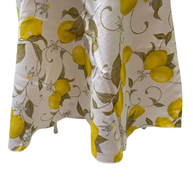 Italiaans Tafelkleed Rond 180 cm - Limone - Citroen