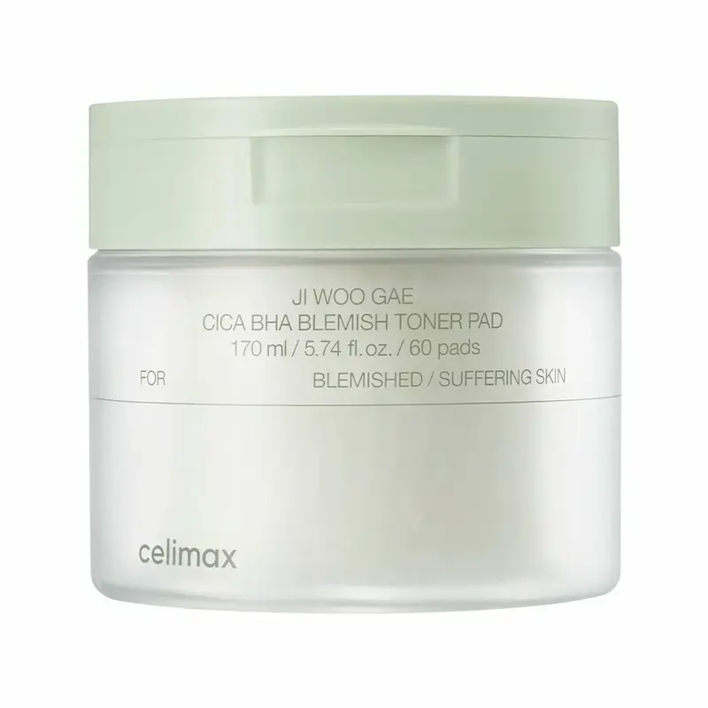 Ji Woo Gae Cica BHA Blemish Toner Pad