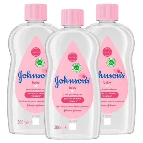 Johnson's Baby Olie  Normaal - Voordeelverpakking - 3 x 300ml