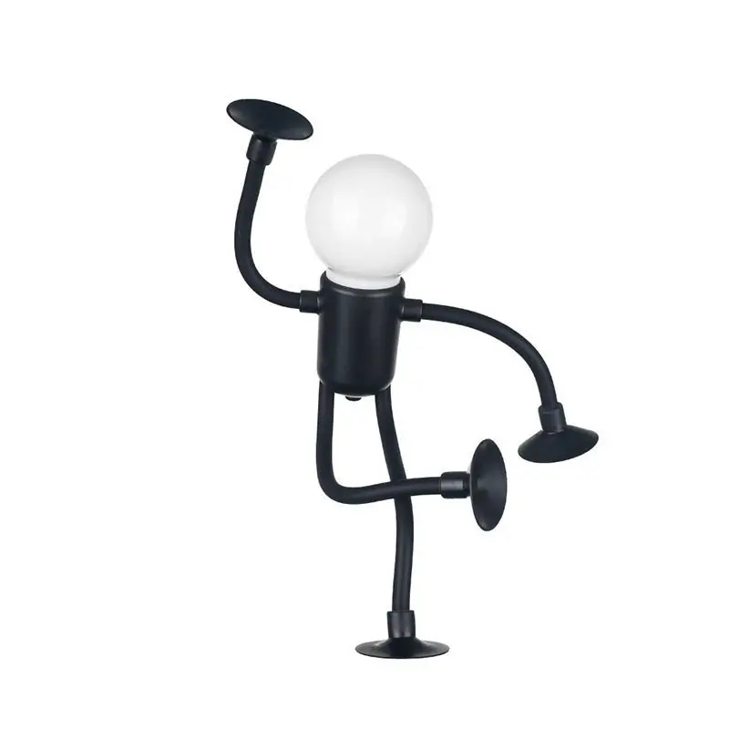 Kabellose LED-Tischlampe 2er-Set | Flexibel biegsame Leselampe mit warmweißem Licht | Batteriebetrieben für Schlafzimmer & Schreibtisch