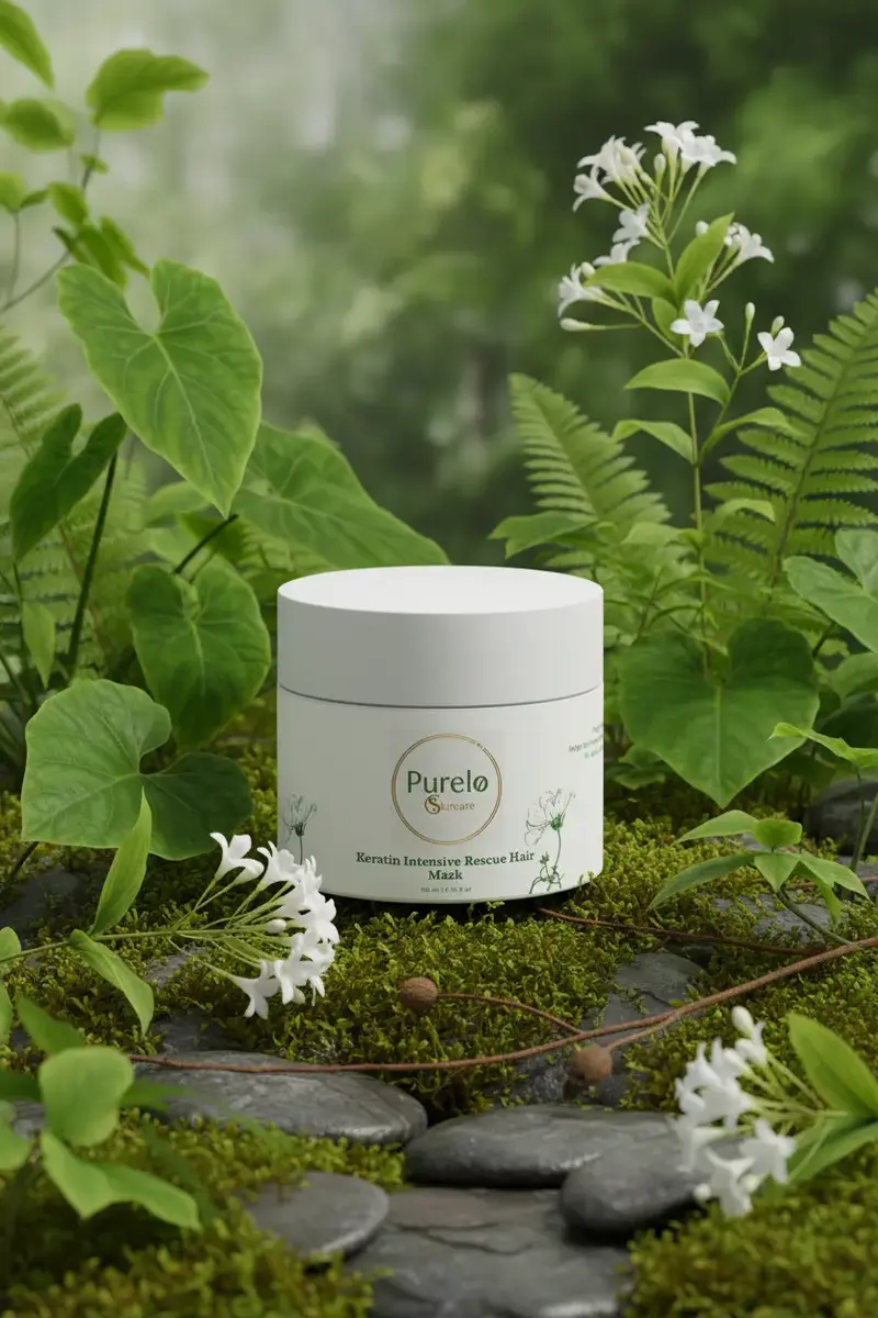 Keratin Intensive Rescue Hair Mask | Purelo Skincare