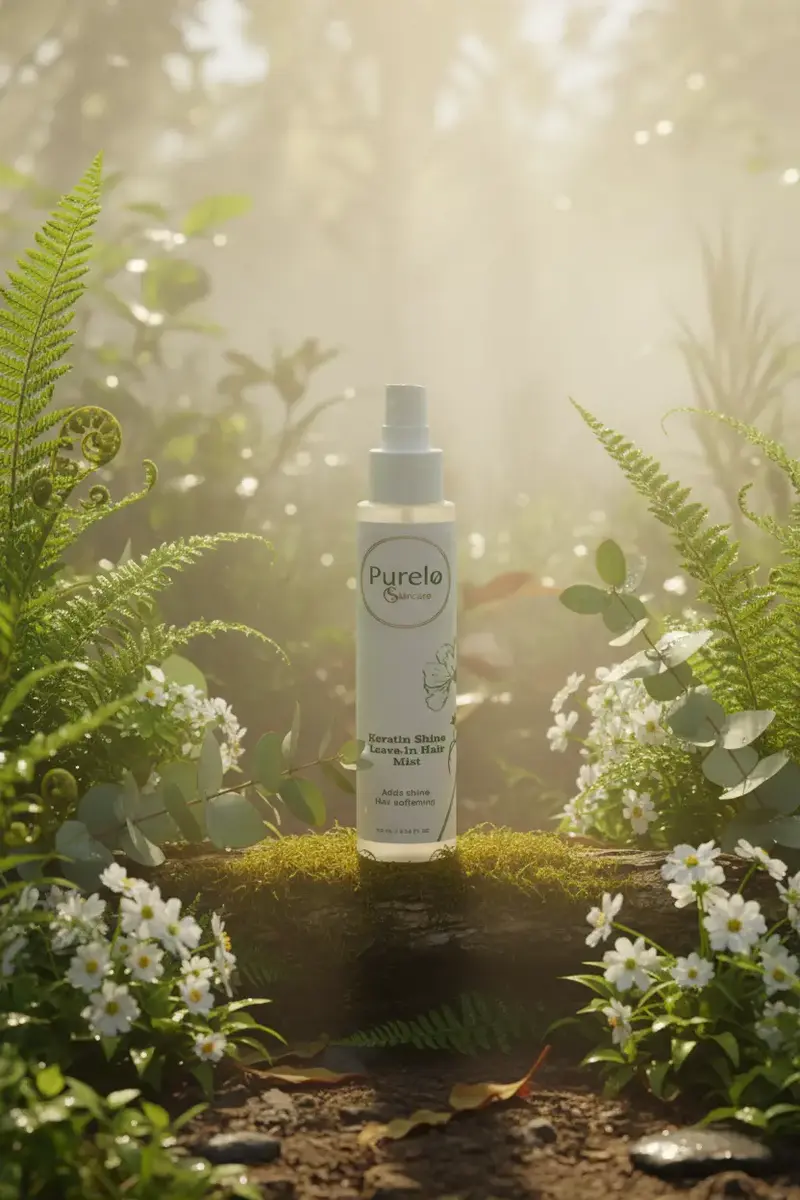 Keratin Shine Leave-In Hair Mist | Purelo Skincare